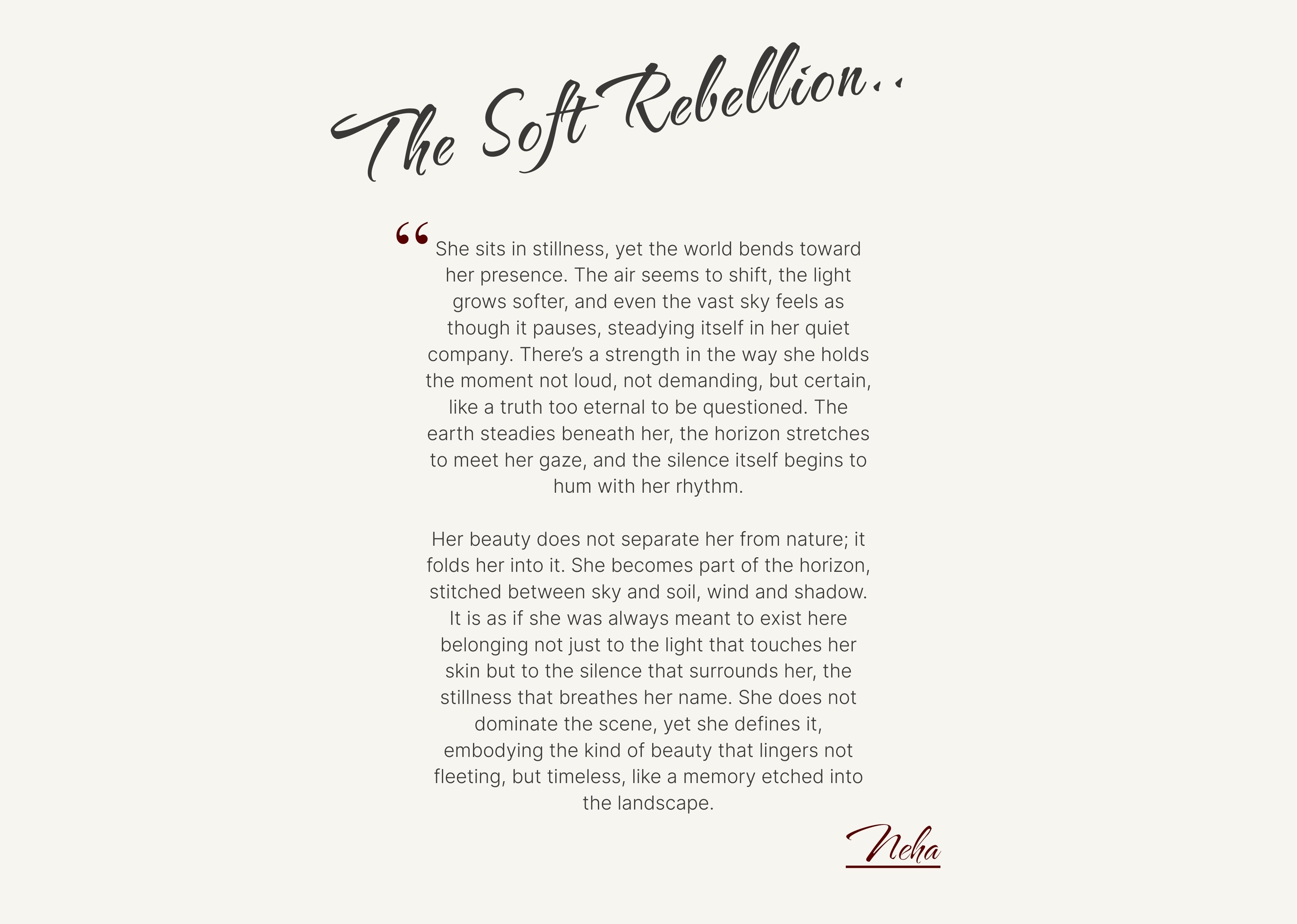 The Soft Rebellion - Mobile Image 2